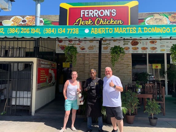 Ferron's Jerk Chicken, Playa del Carmen
