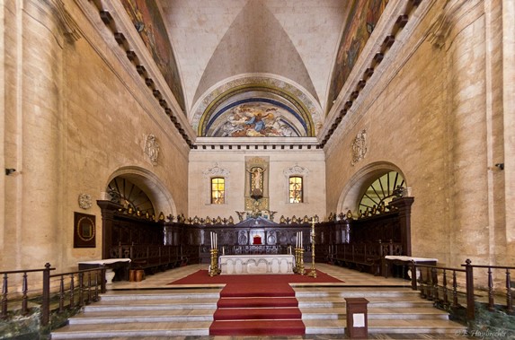 Interior of the Cathedral of Havana