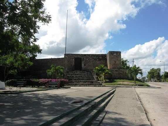 View of the fortress El Fuerte de La Loma