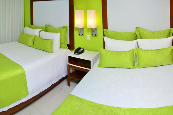 Standard room at the Cancun Bay Resort hotel