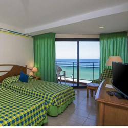 Habitación con vista al mar hotel Playa Caleta