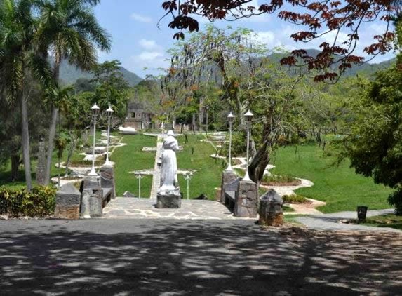 View of the fields of the hacienda