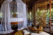 Rooms of the hotel Azulik Tulum