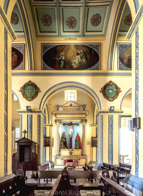 View of the interior of the cathedral