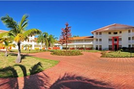 Interior view of the hotel