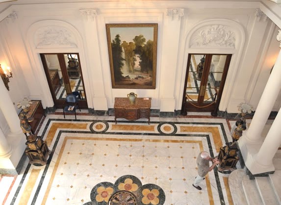 Interior del museo de Artes Decorativas