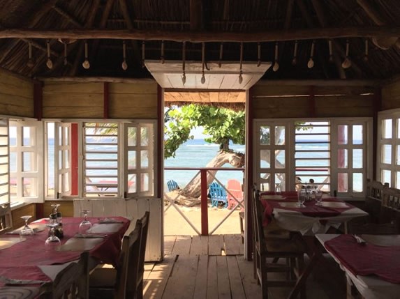 Vista del interior del restaurante