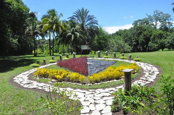 Exterior of the botanical garden