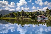 View of lagoons in Viñales