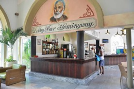 wooden bar lobby bar