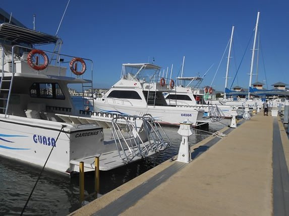 Muelle en la Marina de Varadero