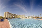 View of the hotel pool