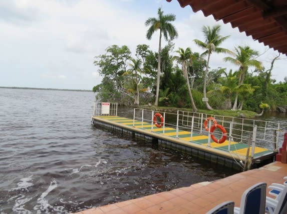 dock in the water