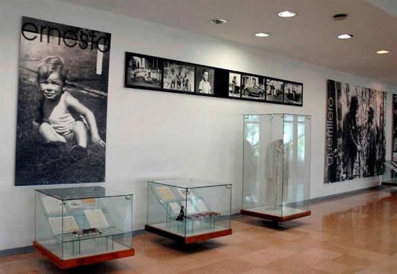 museo con fotos y pertenencias del Che