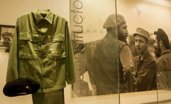 museo con fotos y pertenencias del Che