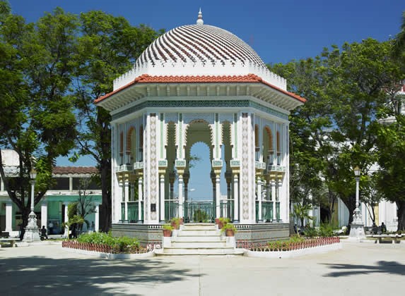 View of the Glorieta de Manzanillo, Granma