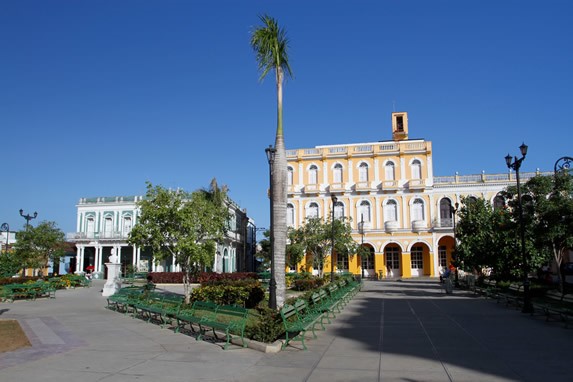 Vista del parque Serafin Sanchez