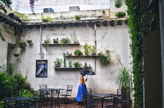 View of the Cafe patio