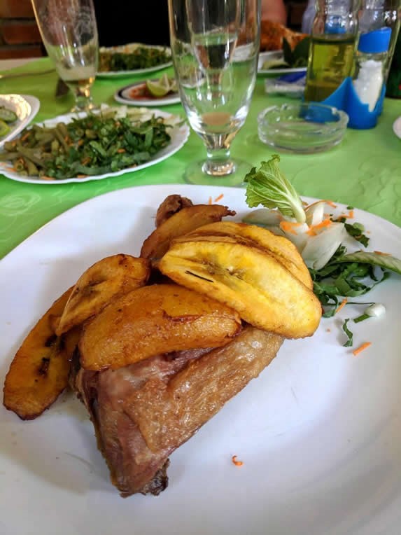 restaurant dish served on the table