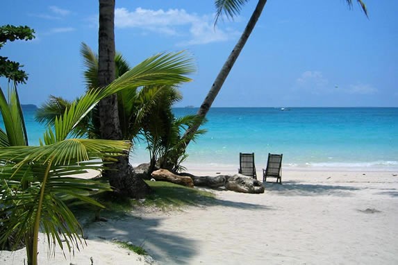 View of the beach in Cayo Levisa