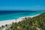 View of the hotel beach