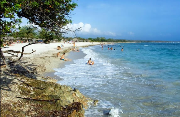 Rancho Luna beach, in Cienfuegos