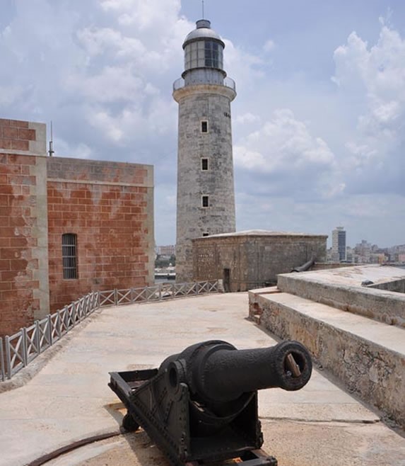 Faro en el interior del Castillo