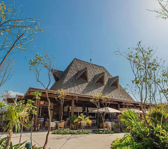View of the park restaurant
