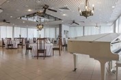 Interior of the piano bar