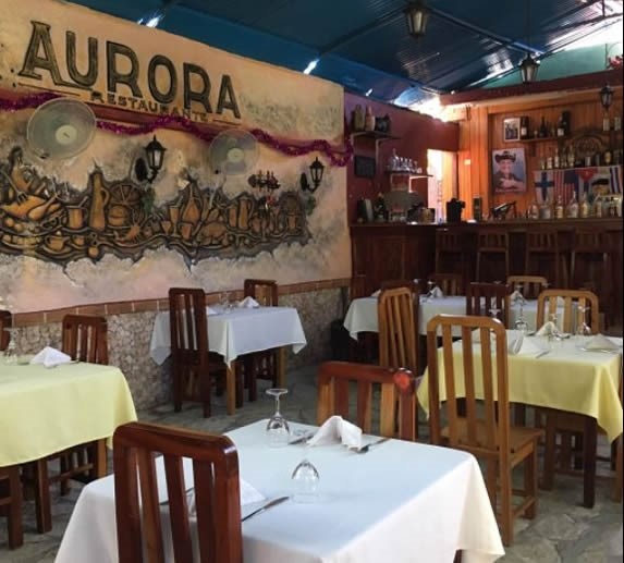 Restaurante Aurora, Santiago de Cuba