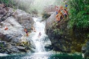 River with waterfall in Baracoa