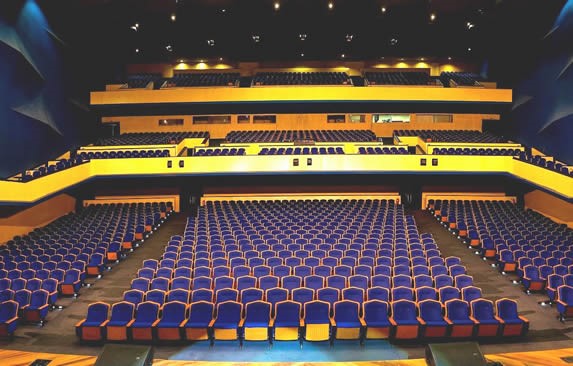 Interior del Teatro Nacional de Cuba