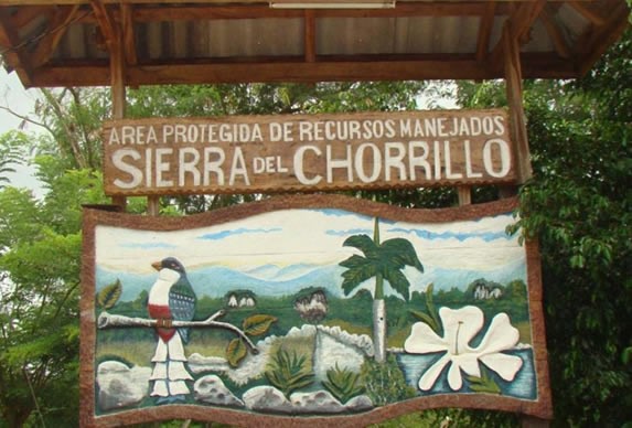 Protected area in the Sierra del Chorrillo