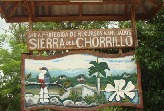 Protected area in the Sierra del Chorrillo