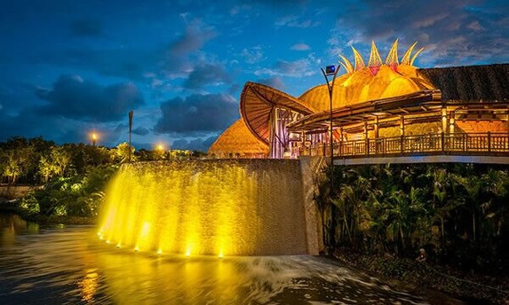 Fountain at Vidanta Theater