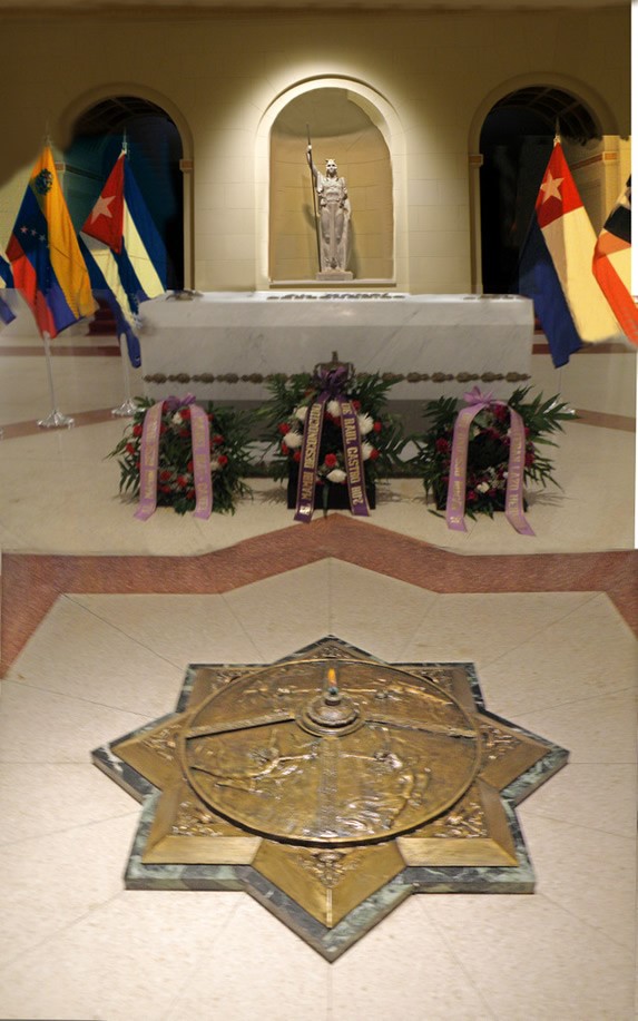 Tomb of the unknown Mambi on Capitol Hill