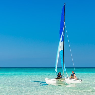 Catamaran ride along the beaches of  Varadero