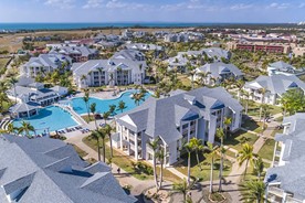 Vista aérea del hotel Melia Peninsula Varadero