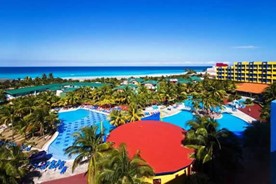 Aerial view of the Arenas Blancas hotel