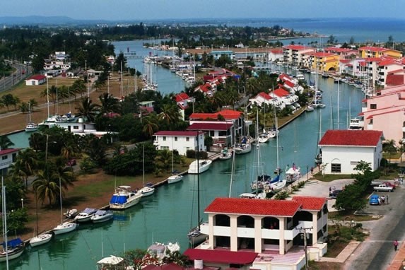 Marina Hemingway aerial view