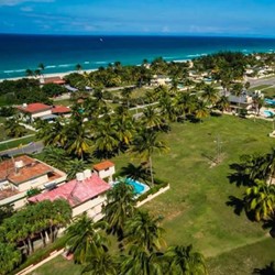 Aerial view of Villa los Pinos