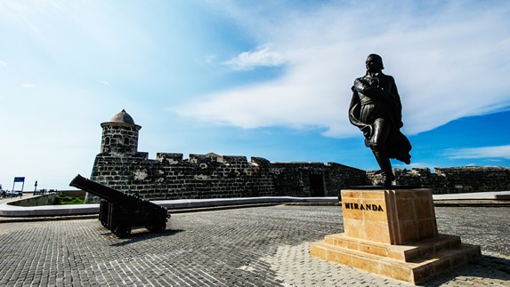 Architectural work Castillo de San Salvador 