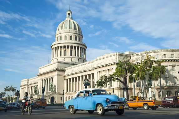 Vista del Capitolio de la habana