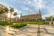 vista del Gran Teatro de La Habana